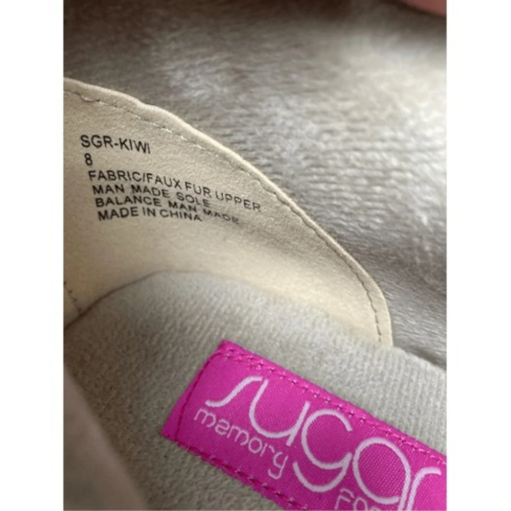 Sugar Kiwi Women's Hidden Wedge Sneakers Tan‎ 8